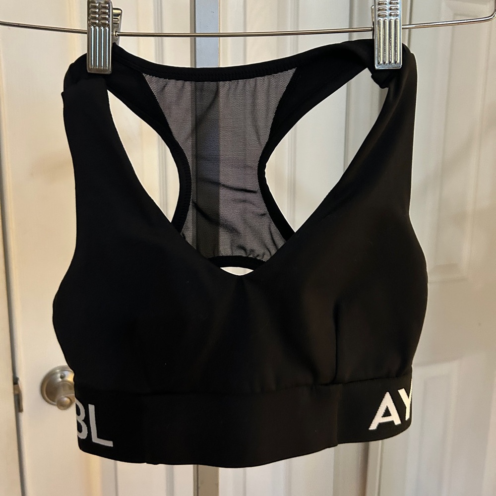 AYBL black training sports bra size small - Picture 3 of 5
